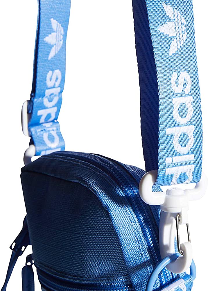 adidas Originals Festival Crossbody Bag， Real Blue， One Size - Image 6